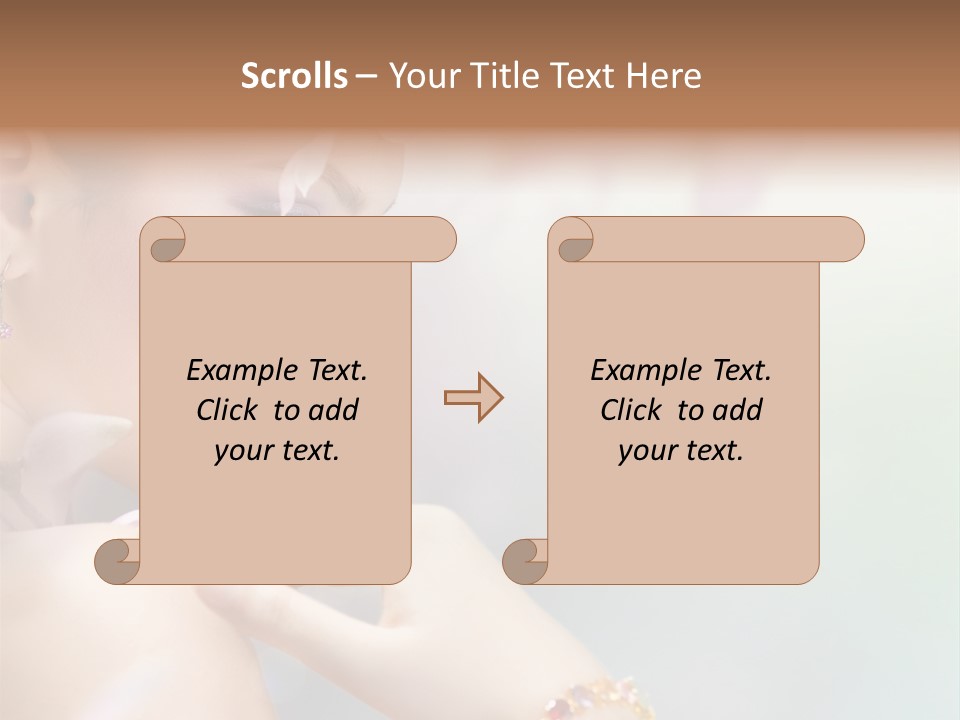 Skin Caucasian Spa PowerPoint Template