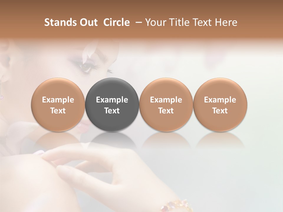 Skin Caucasian Spa PowerPoint Template