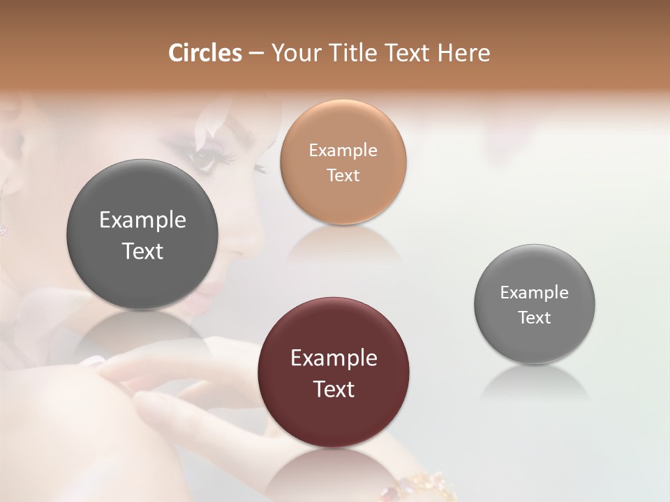 Skin Caucasian Spa PowerPoint Template