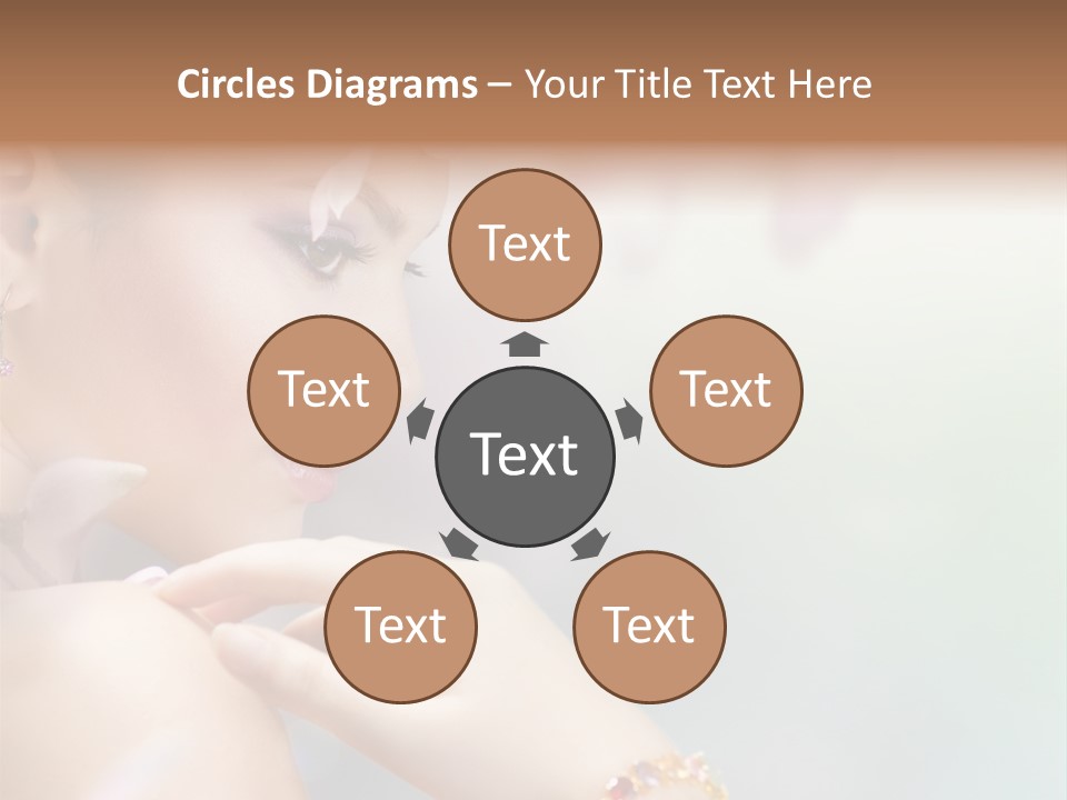 Skin Caucasian Spa PowerPoint Template