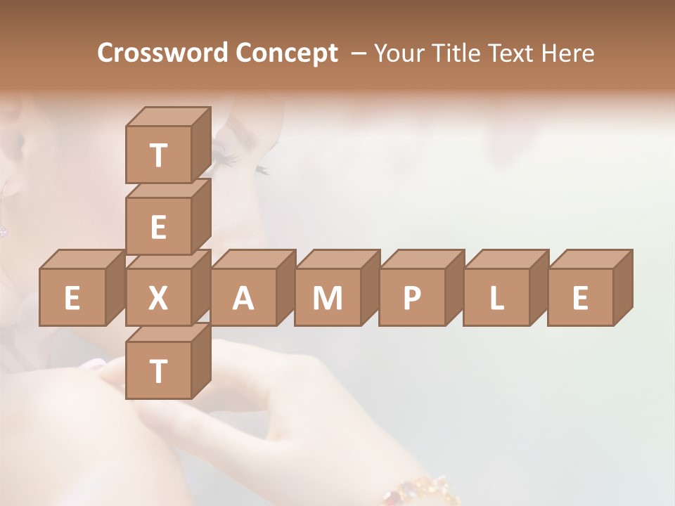 Skin Caucasian Spa PowerPoint Template