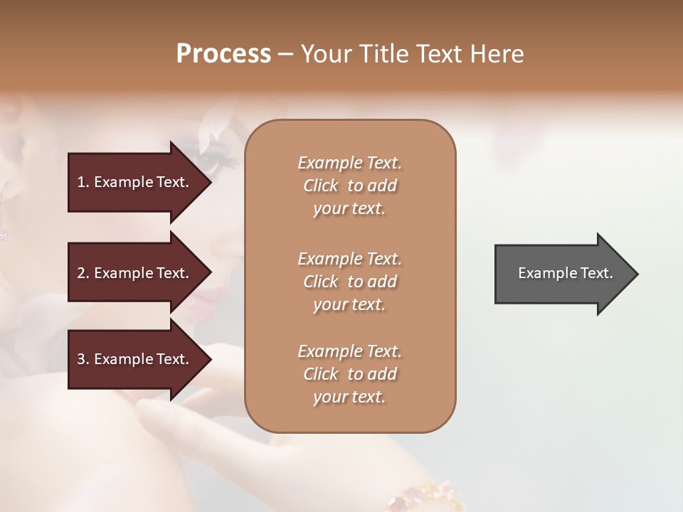 Skin Caucasian Spa PowerPoint Template