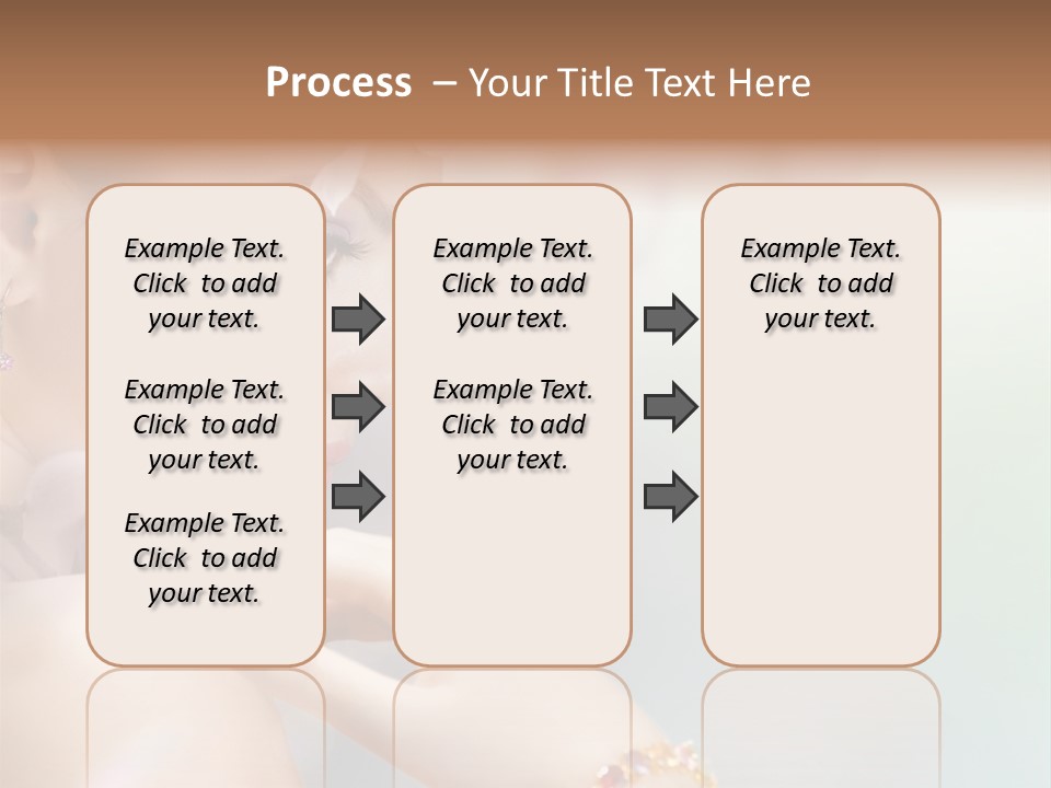Skin Caucasian Spa PowerPoint Template