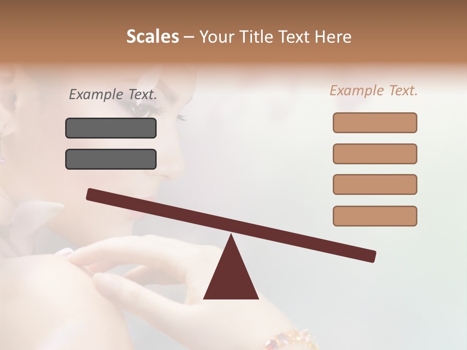 Skin Caucasian Spa PowerPoint Template