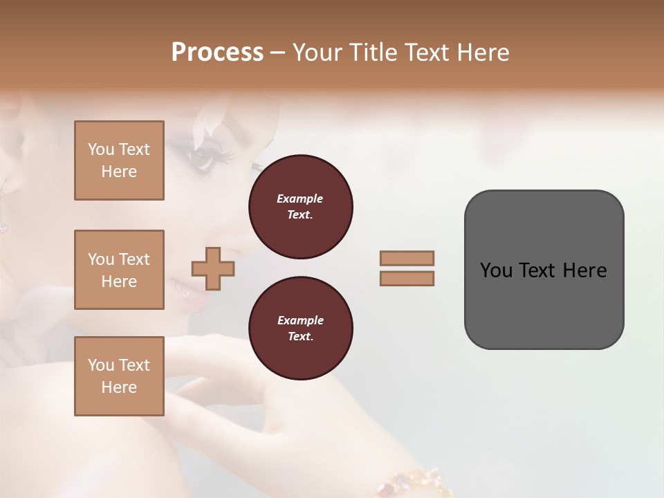 Skin Caucasian Spa PowerPoint Template