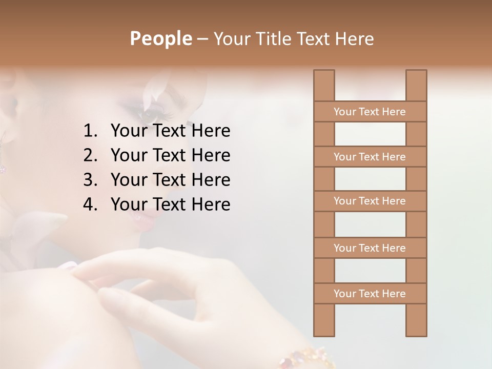 Skin Caucasian Spa PowerPoint Template