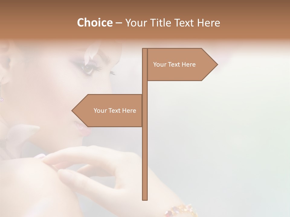 Skin Caucasian Spa PowerPoint Template