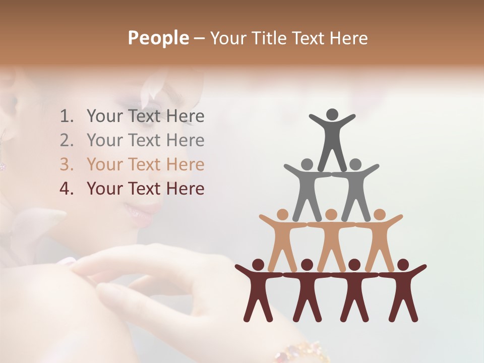 Skin Caucasian Spa PowerPoint Template