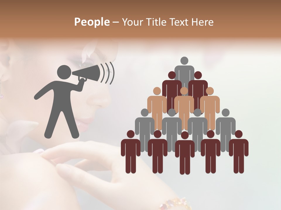 Skin Caucasian Spa PowerPoint Template