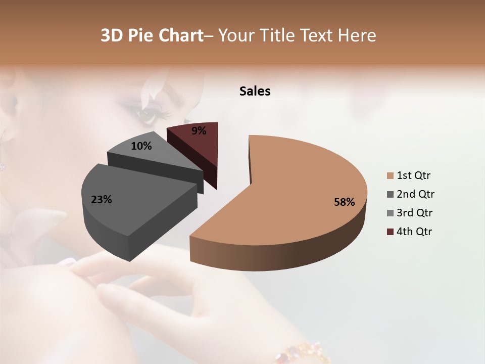 Skin Caucasian Spa PowerPoint Template