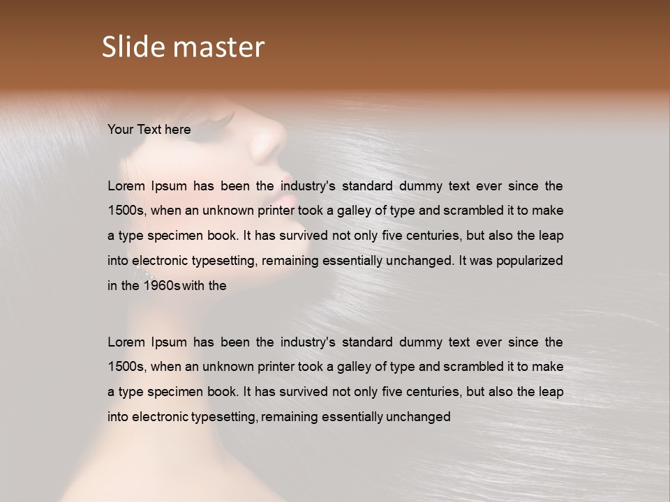 Perfect Bright Straight PowerPoint Template