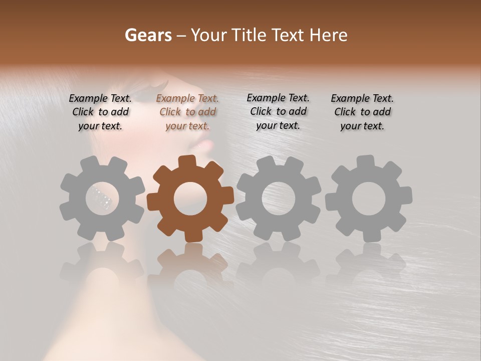 Perfect Bright Straight PowerPoint Template