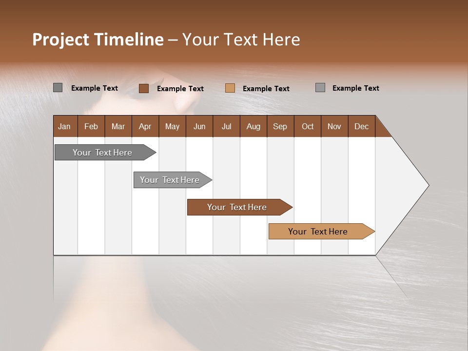 Perfect Bright Straight PowerPoint Template