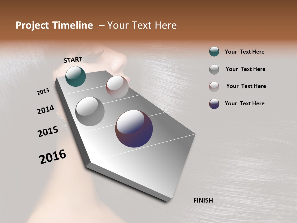 Perfect Bright Straight PowerPoint Template