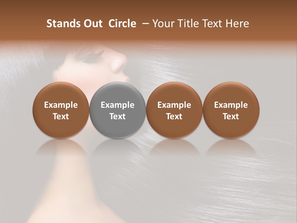 Perfect Bright Straight PowerPoint Template