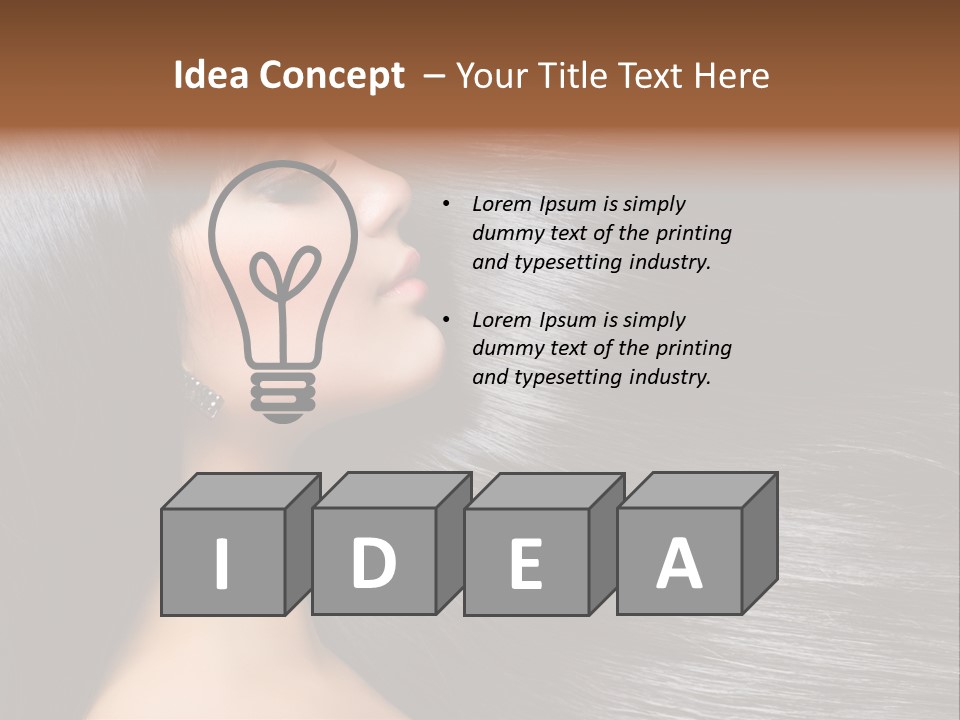 Perfect Bright Straight PowerPoint Template