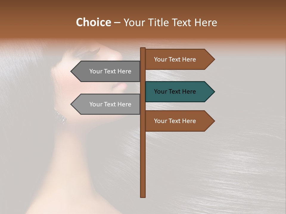 Perfect Bright Straight PowerPoint Template