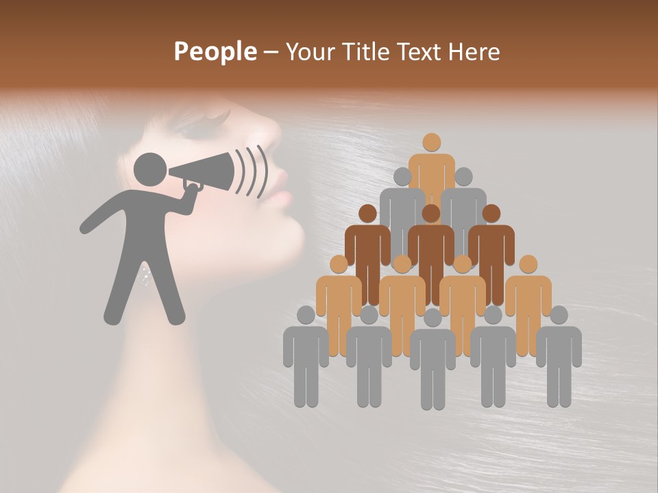 Perfect Bright Straight PowerPoint Template