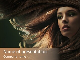 Closeup Nightclub Straight PowerPoint Template