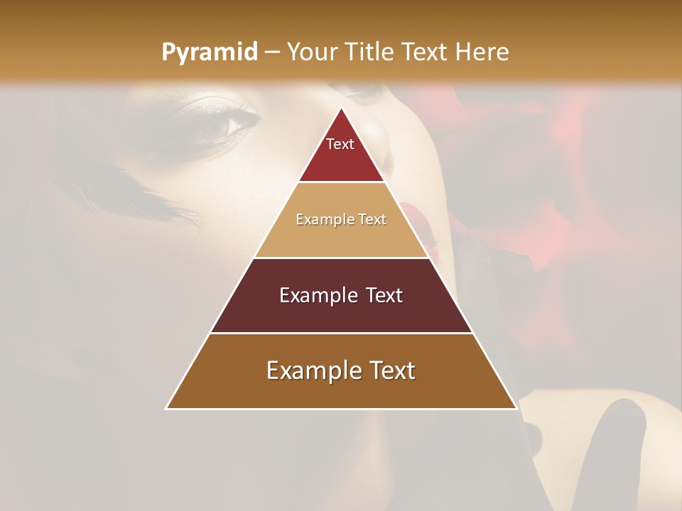 Mouth Classic Girl PowerPoint Template