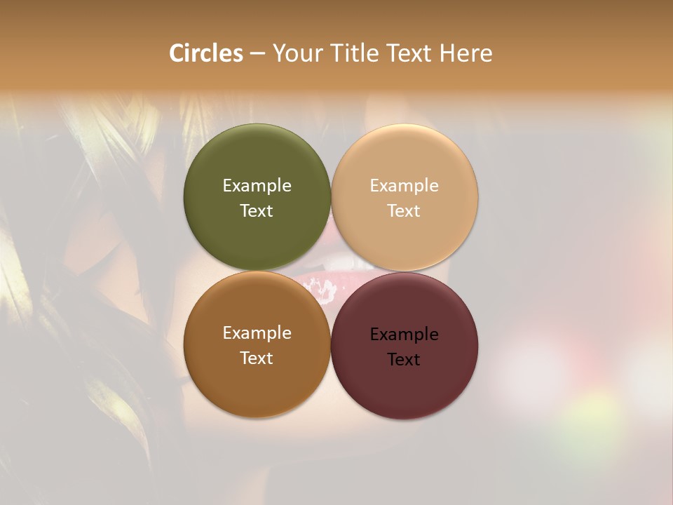 Makeup Skin People PowerPoint Template