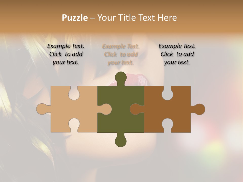 Makeup Skin People PowerPoint Template