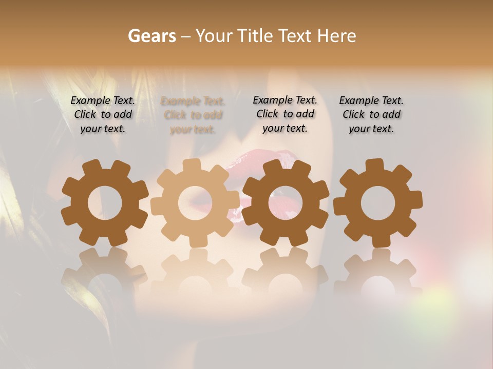 Makeup Skin People PowerPoint Template