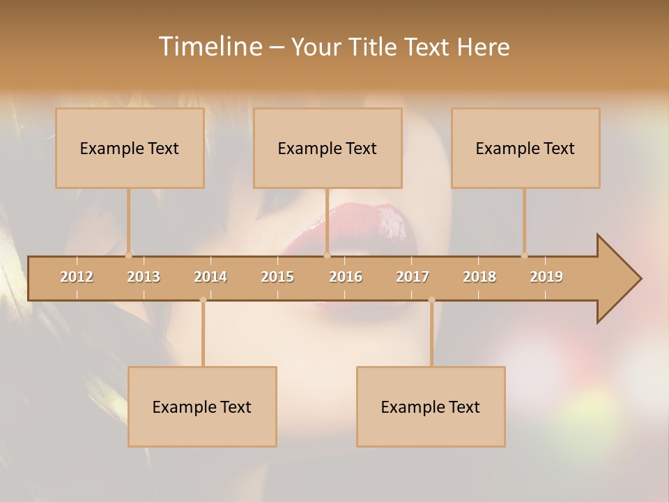 Makeup Skin People PowerPoint Template