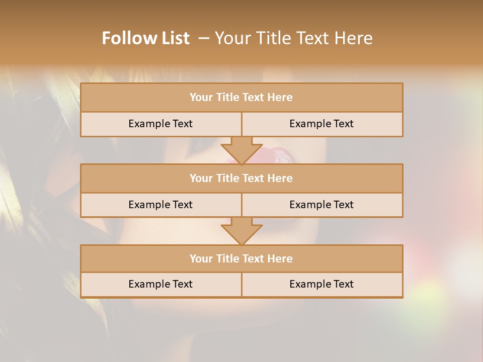 Makeup Skin People PowerPoint Template