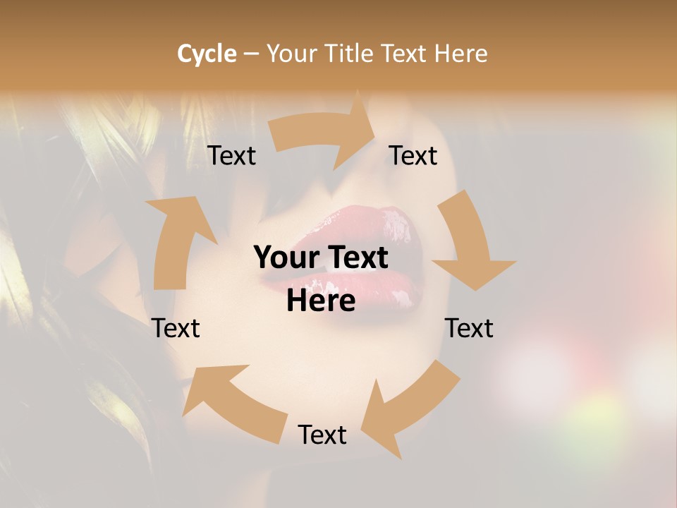 Makeup Skin People PowerPoint Template