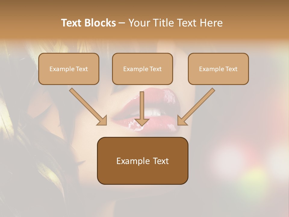 Makeup Skin People PowerPoint Template