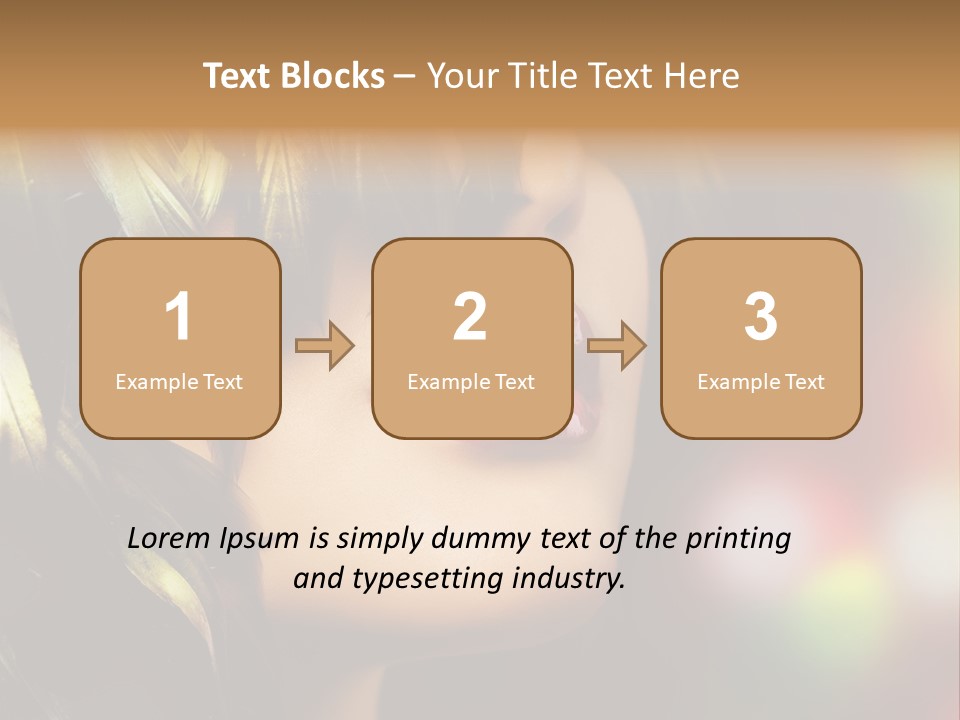 Makeup Skin People PowerPoint Template