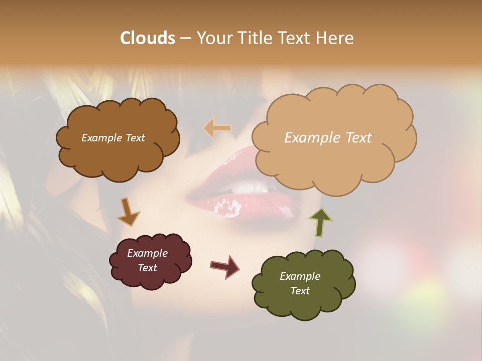 Makeup Skin People PowerPoint Template