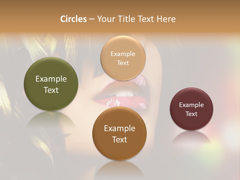 Makeup Skin People PowerPoint Template