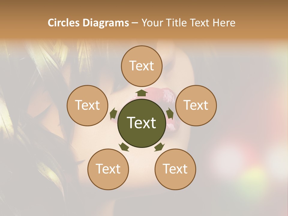 Makeup Skin People PowerPoint Template