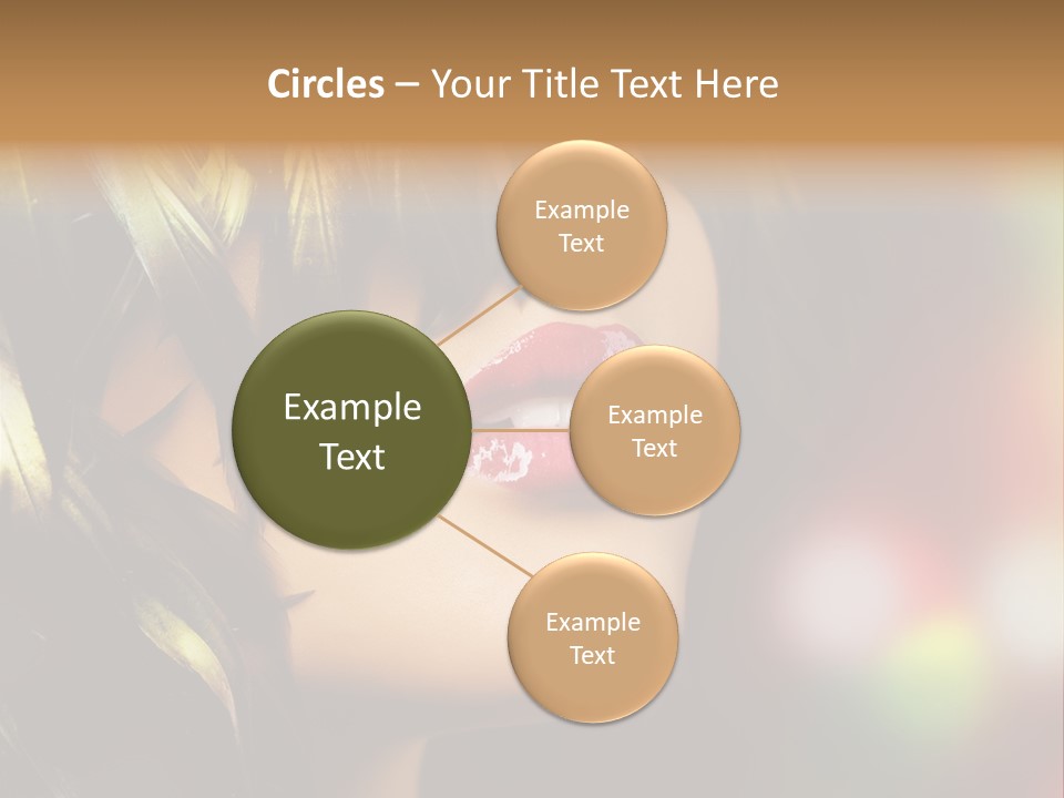 Makeup Skin People PowerPoint Template