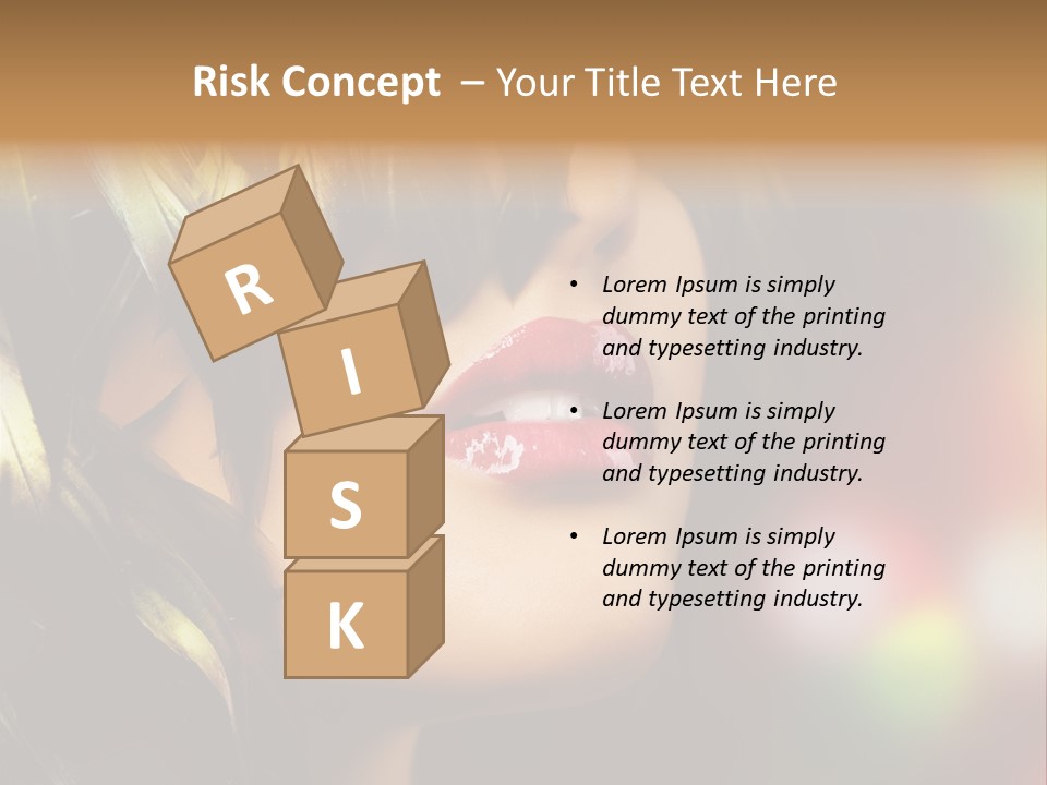 Makeup Skin People PowerPoint Template