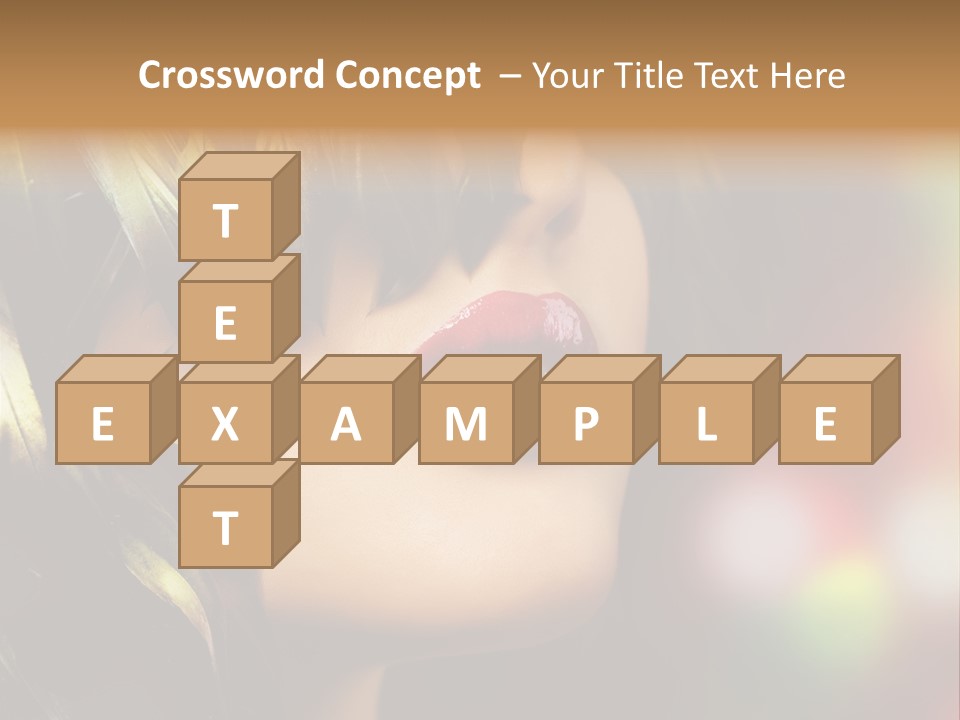 Makeup Skin People PowerPoint Template