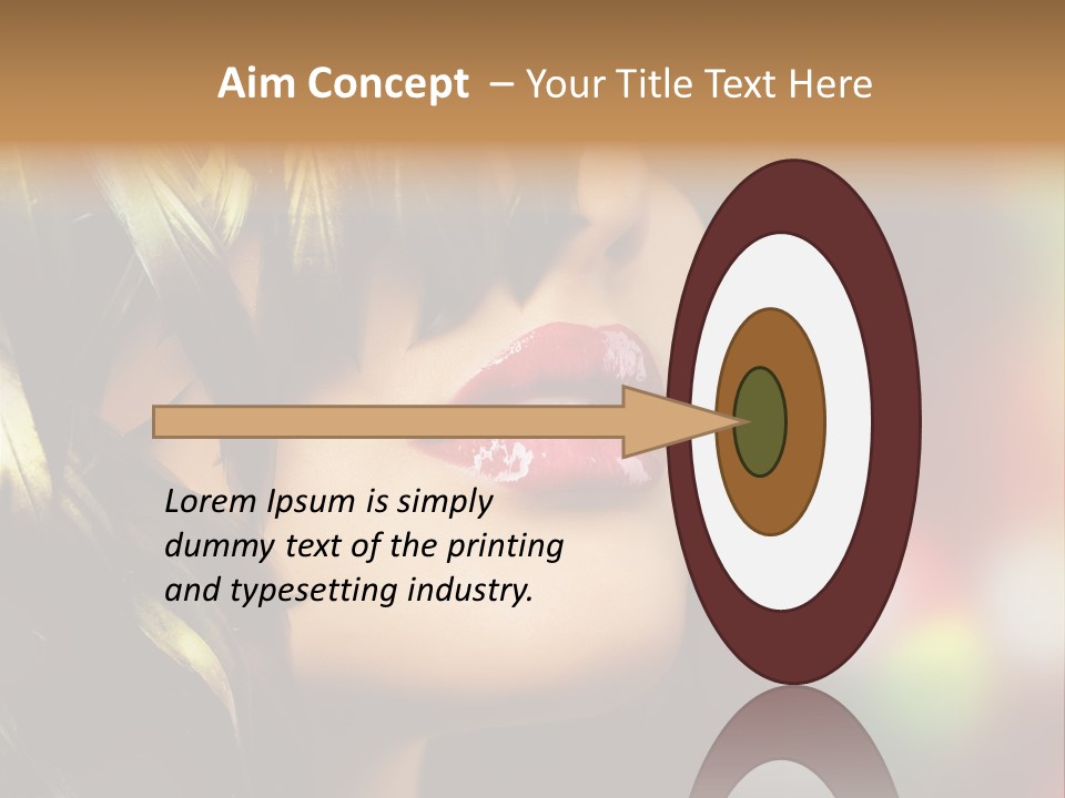 Makeup Skin People PowerPoint Template