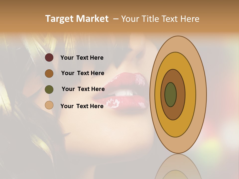 Makeup Skin People PowerPoint Template