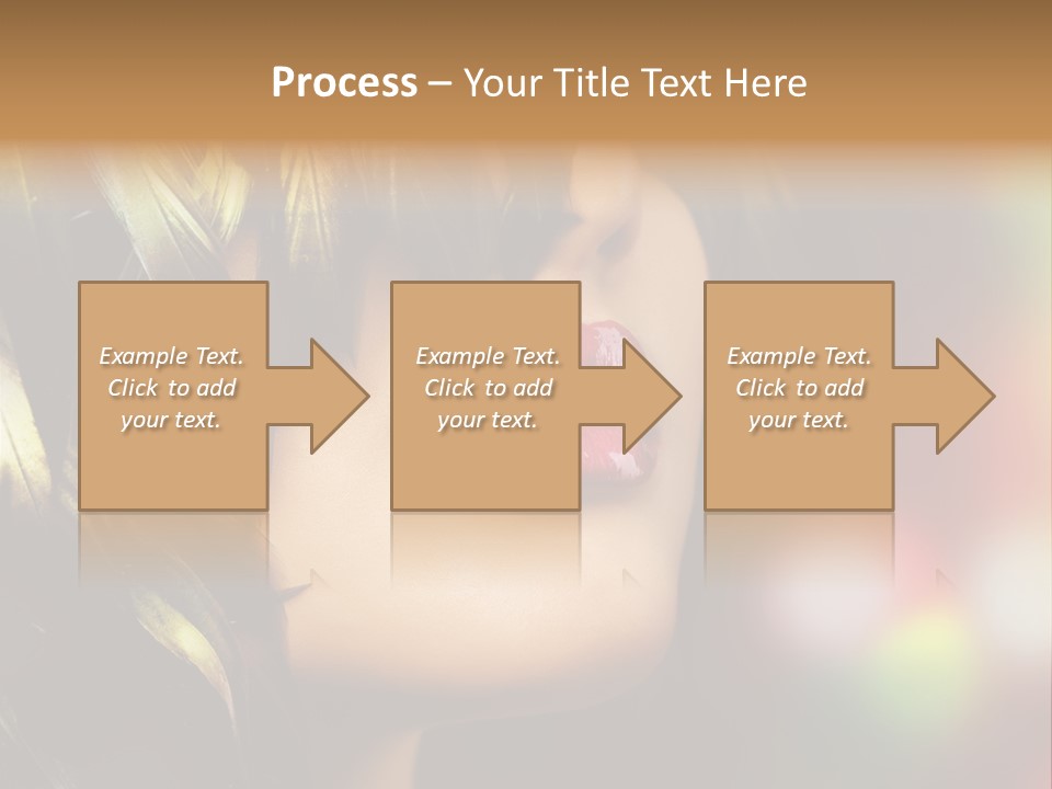 Makeup Skin People PowerPoint Template