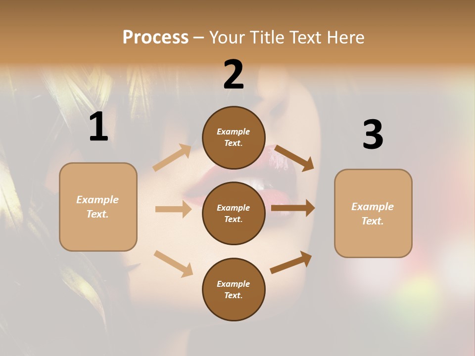 Makeup Skin People PowerPoint Template