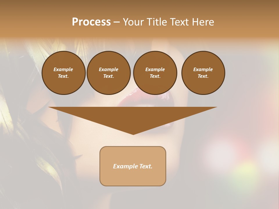 Makeup Skin People PowerPoint Template