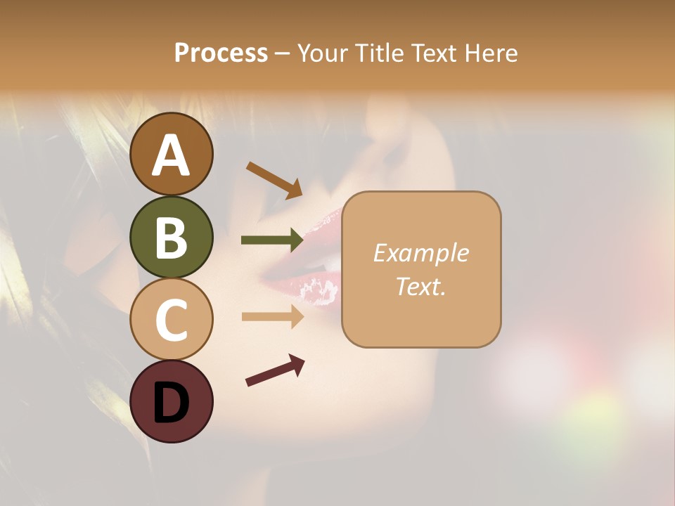 Makeup Skin People PowerPoint Template