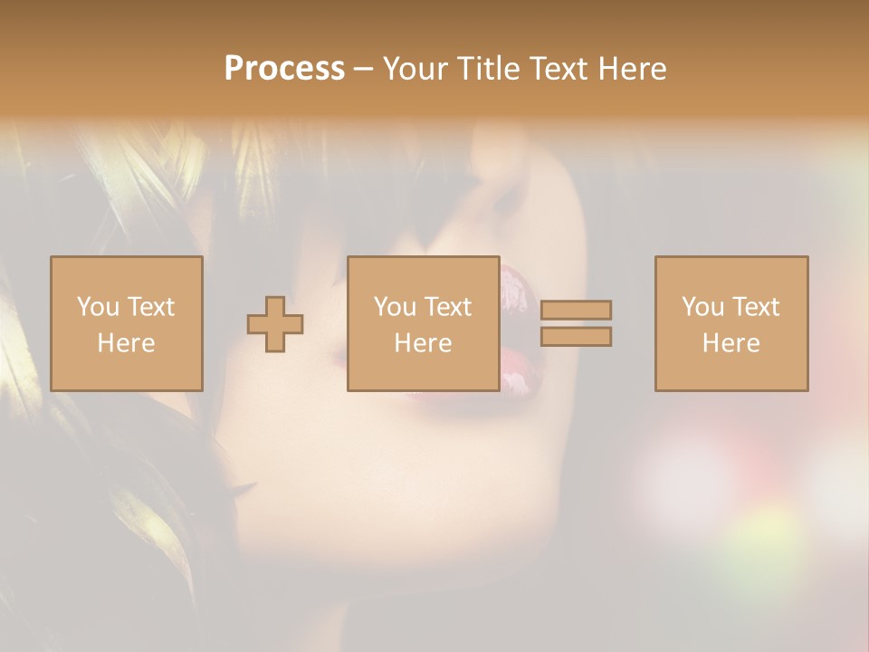 Makeup Skin People PowerPoint Template