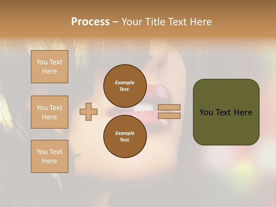 Makeup Skin People PowerPoint Template