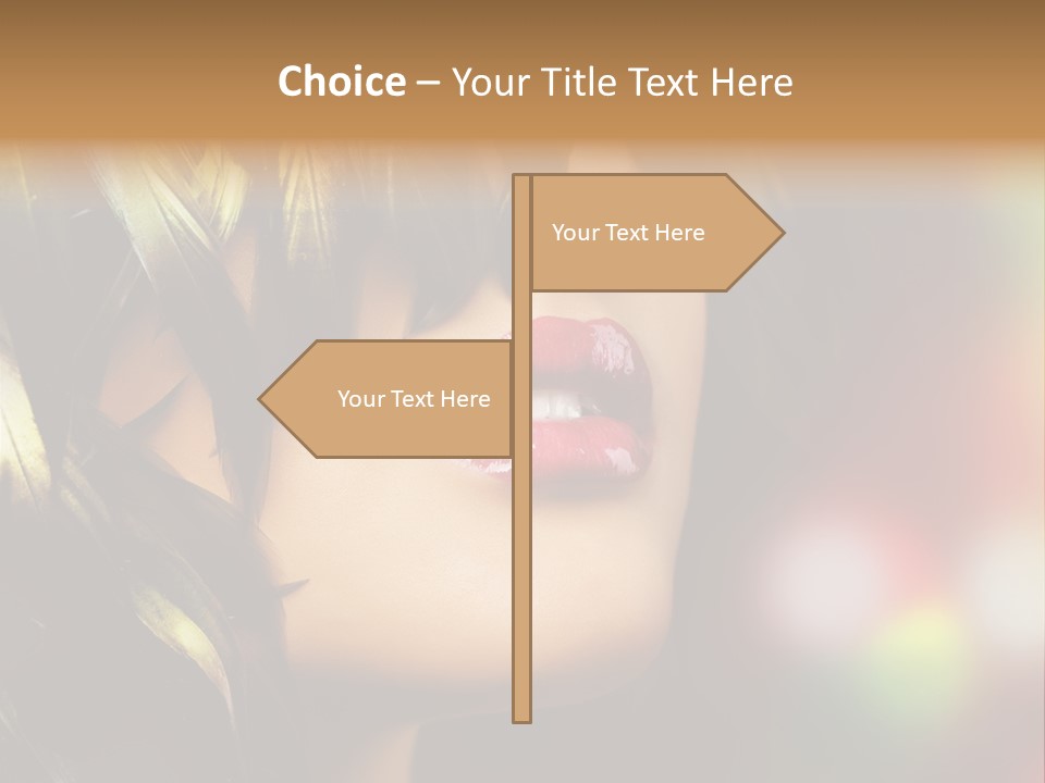 Makeup Skin People PowerPoint Template