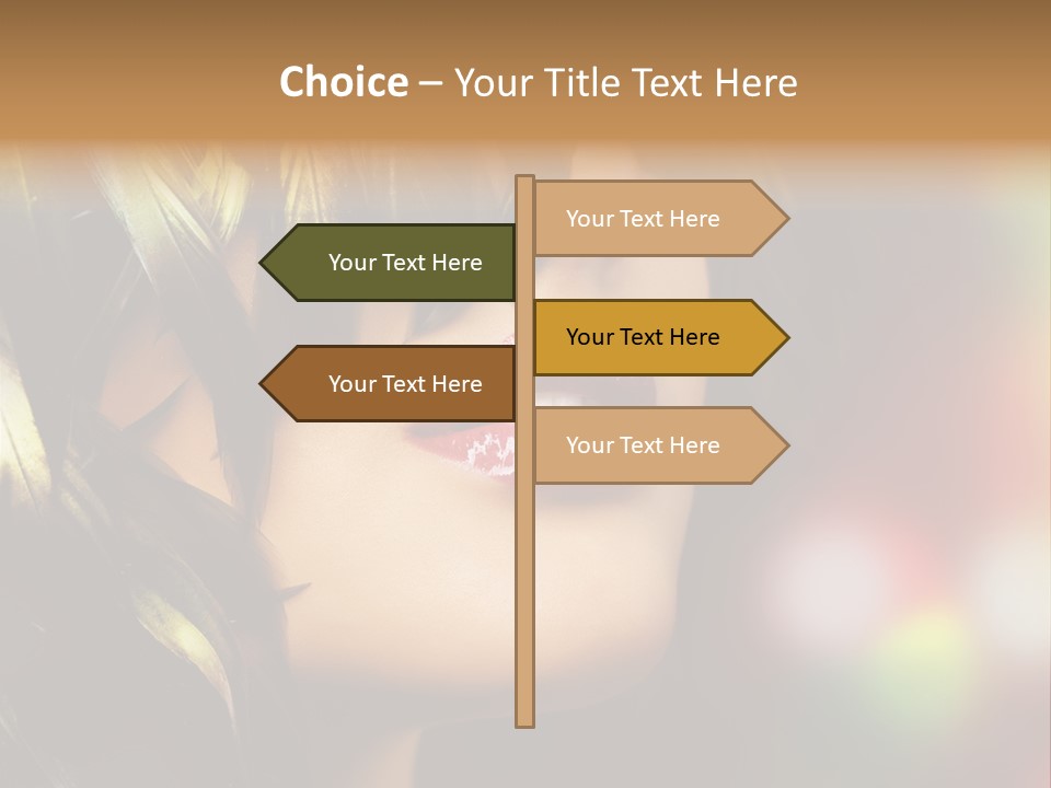 Makeup Skin People PowerPoint Template