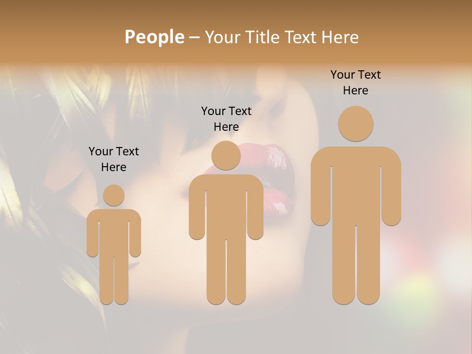 Makeup Skin People PowerPoint Template