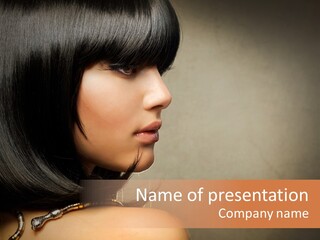 Black Long Background PowerPoint Template